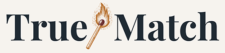 True Match Profiles logo with flaming match